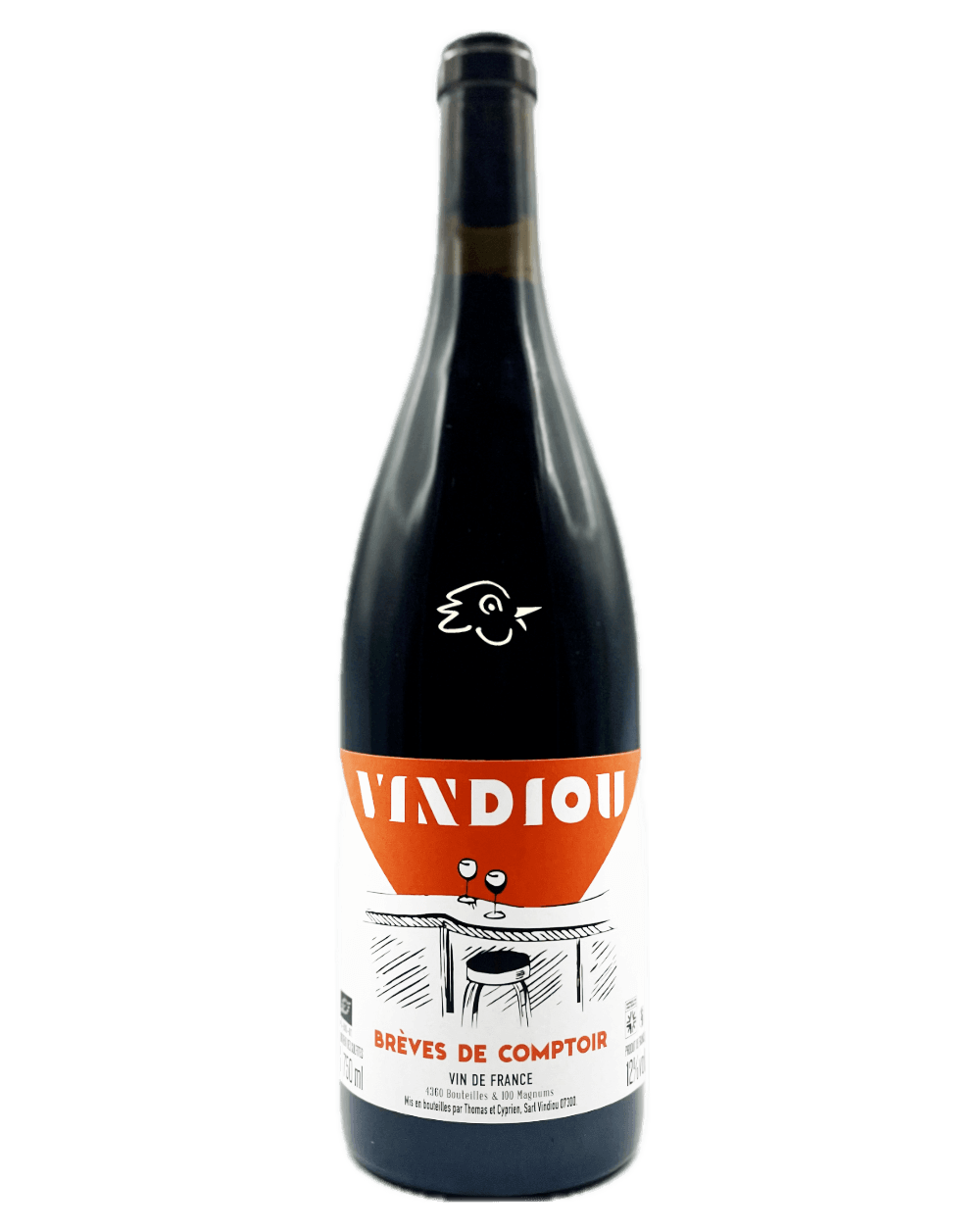 VINDIOU - Syrah Brèves de Comptoir 2023 - Avintures