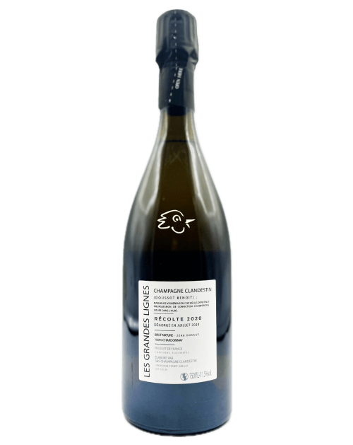 Champagne Clandestin - Chardonnay Les Grandes Lignes R20 - Avintures