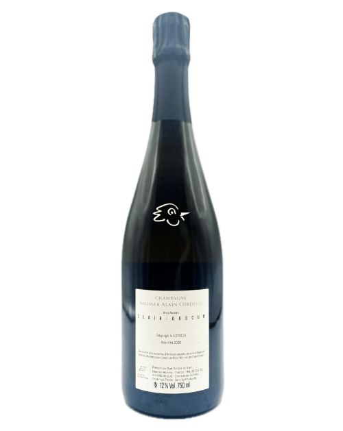 Champagnes Cordeuil - Clair Obscur Brut Nature 2020 - Avintures