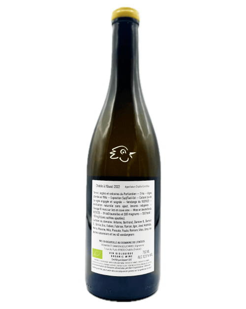 Domaine de l'Enclos - Chablis A l'Ouest 2022 - Avintures