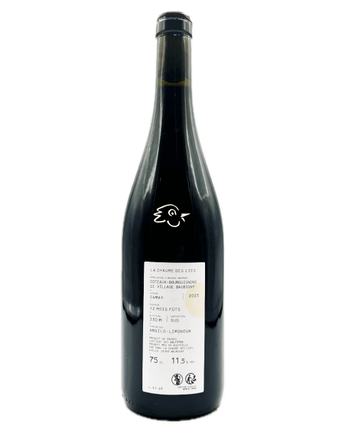 La Chaume des Lies - Coteaux Bourguignon 2023 - Avintures