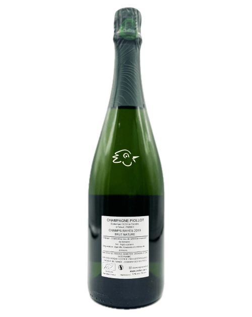 Champagne Piollot - Champs Rayés Brut Nature 2019 - Avintures