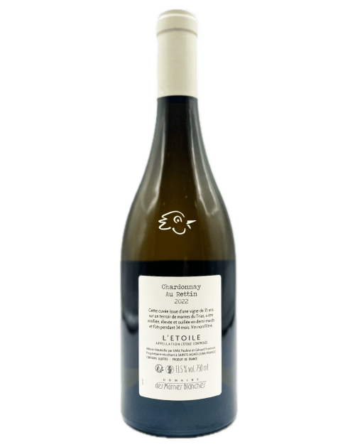 Marnes Blanches - Chardonnay Au Rettin Elevage 34 mois 2022 - Avinture
