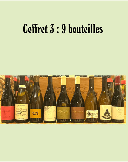 Coffret 3 - Hiver 2025 - Bourgogne & Champagne - 9 bouteilles
