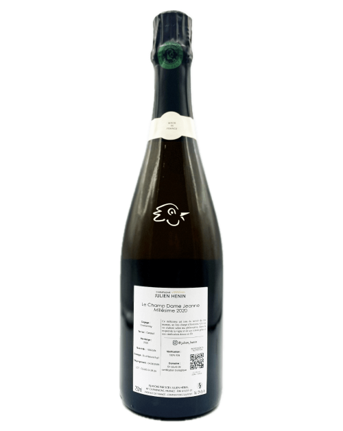 Julien Hénin - Le Champ Dame Jeanne Brut Nature 2020 - Avintures