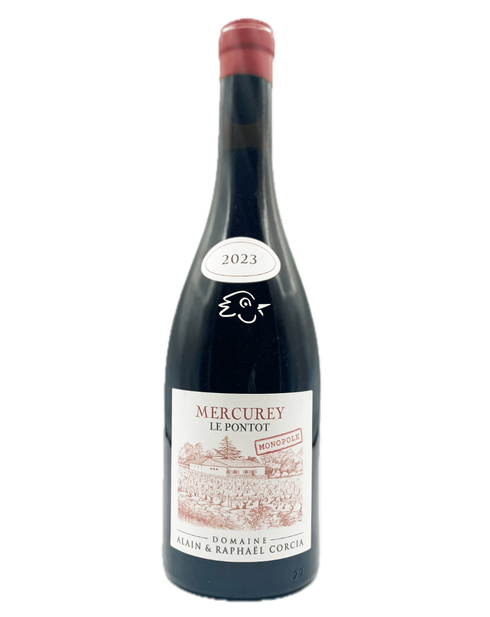 Raphael Corcia - Mercurey Le Pontot Monopole Rouge 2023 - Avintures