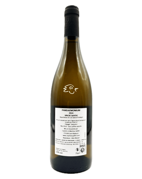 Matthieu Apffel - Pandaemonium Blanc 2024 - Avintures