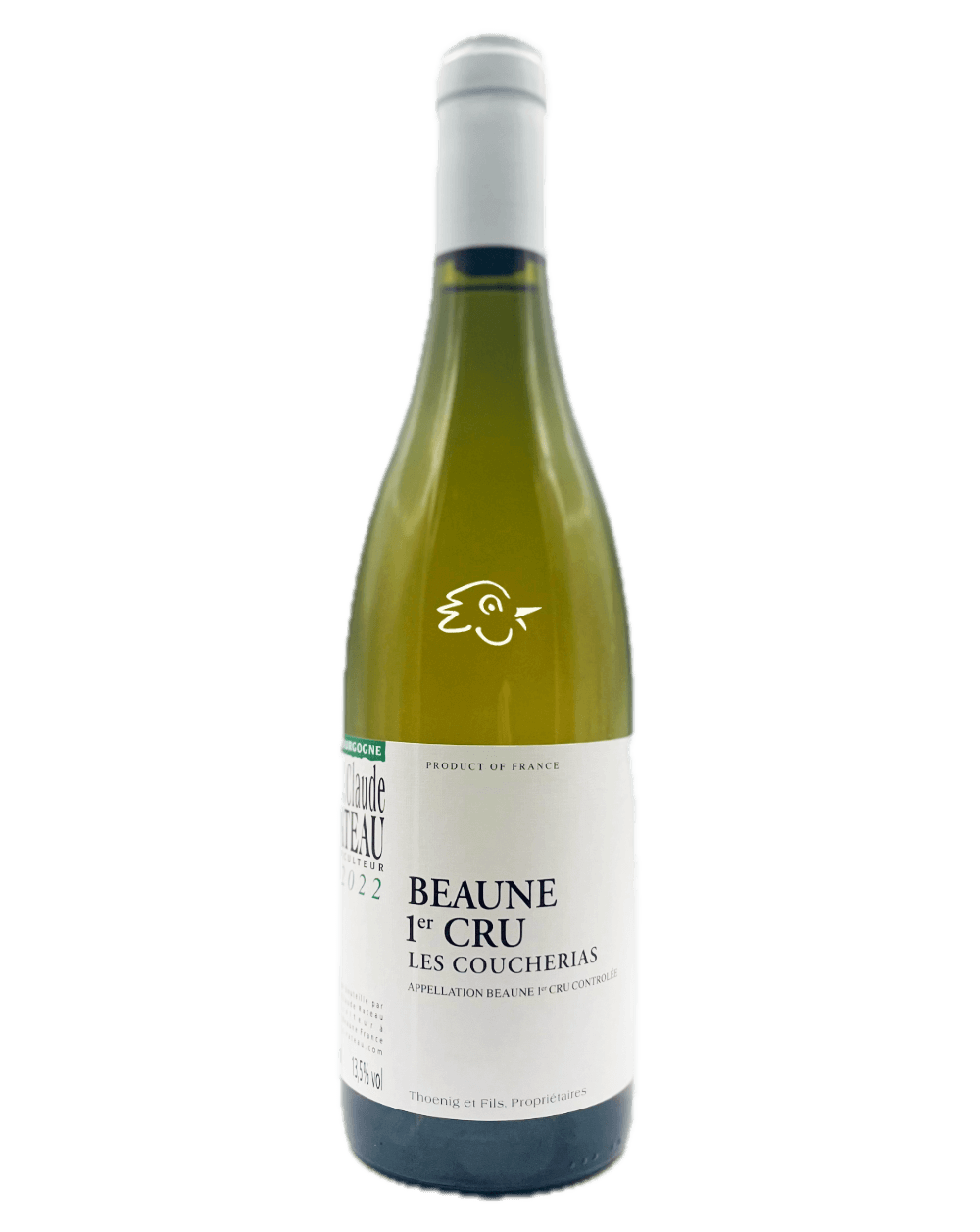 Domaine Jean-Claude Rateau - 1er Cru Les Coucherias 2022 - Avintures