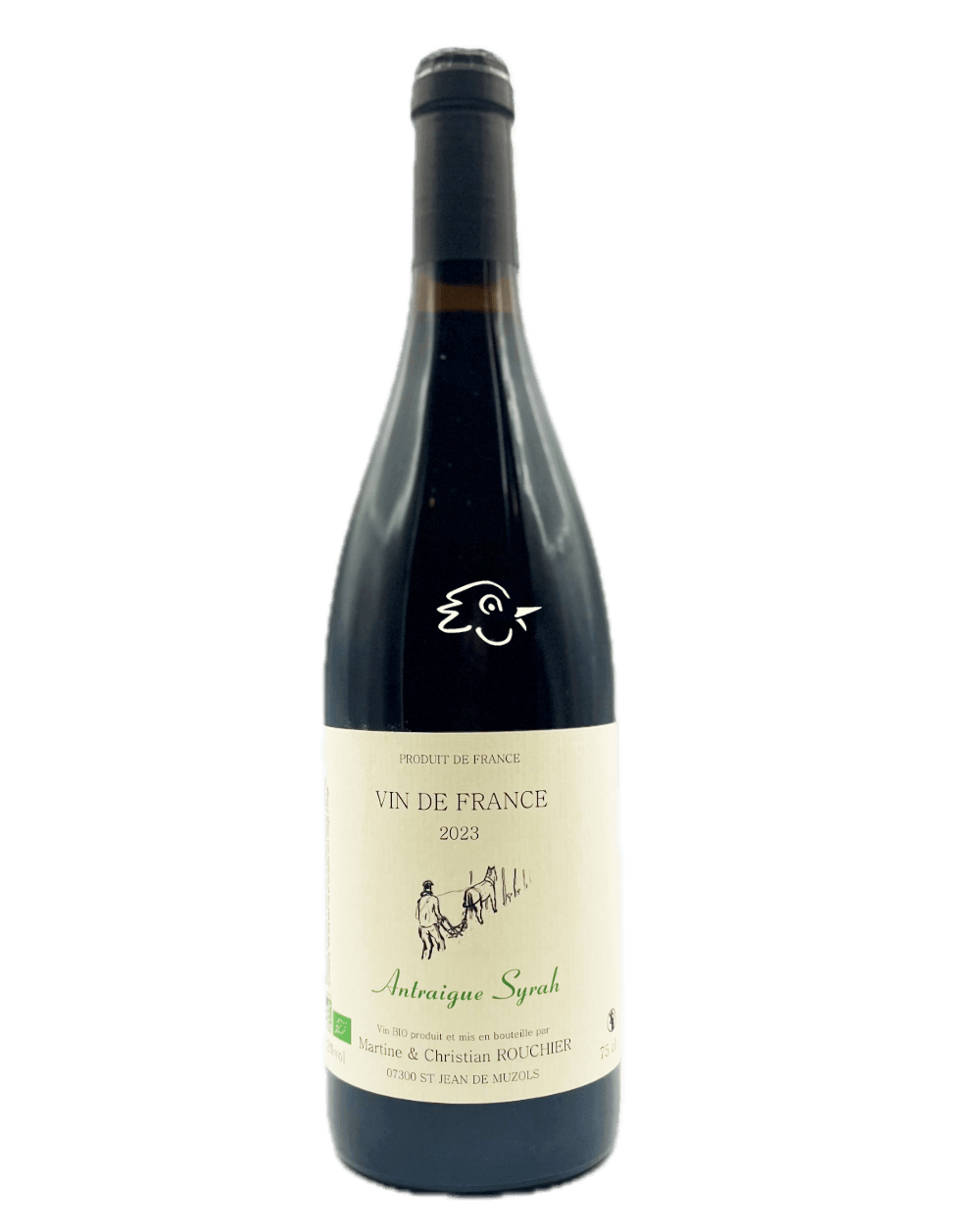 Christian Rouchier - Syrah Antraigue Rouge 2023 - Avintures