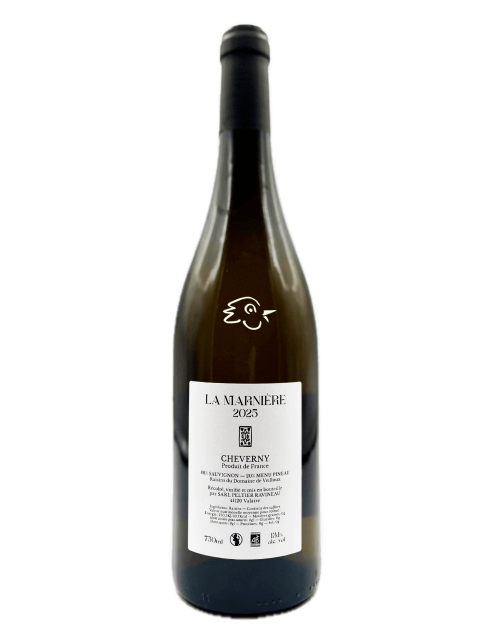 Peltier Ravineau - Cheverny Blanc La Marinière 2025 - Avintures