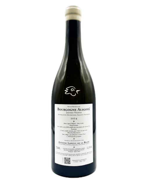 La Pierre Ronde - Bourgogne Aligoté Jeunes Vignes 2024 - Avintures