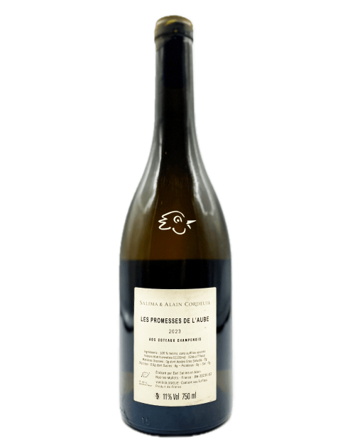 Champagnes Cordeuil - Les Promesses de l'Aube Blanc 2023 - Avintures