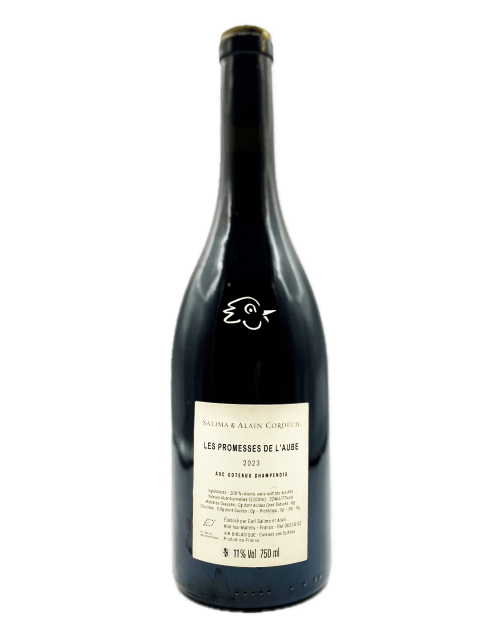 Champagnes Cordeuil - Les Promesses de l'Aube Rouge 2023 - Avintures