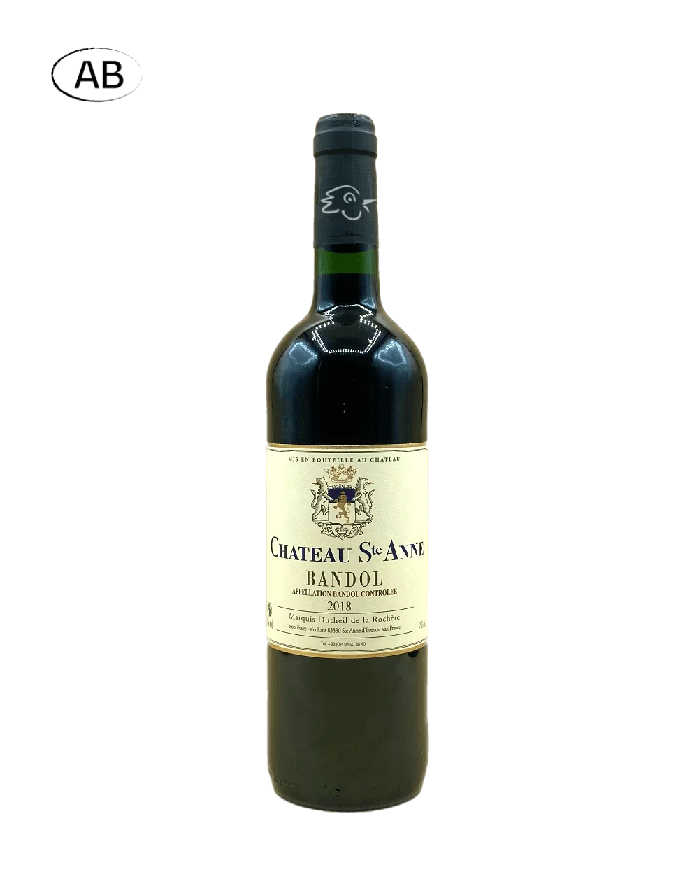 Château SainteAnne Bandol Rouge 2018 Avintures