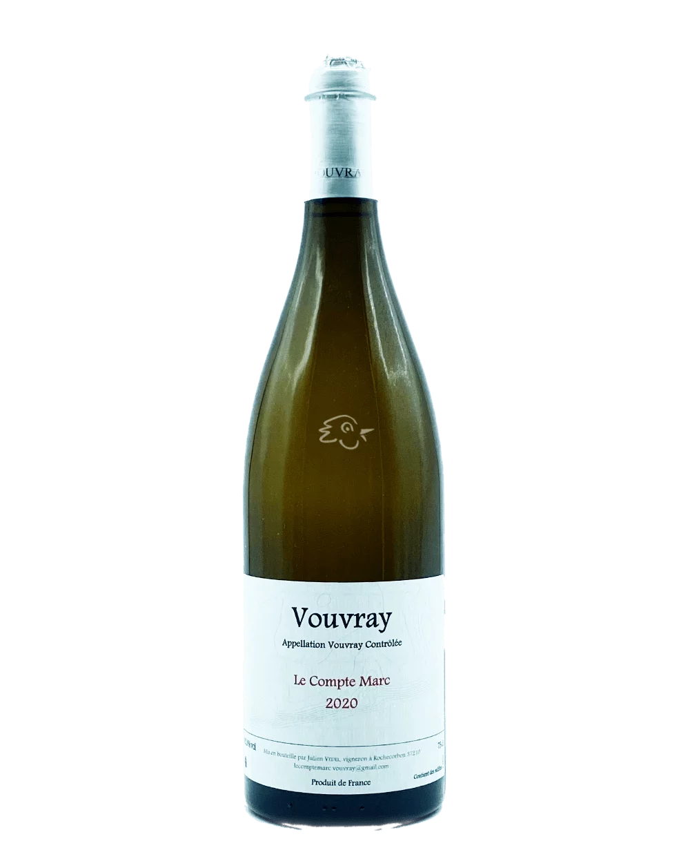 Julien Vedel - Le Compte Marc - Vouvray 2020 - Avintures