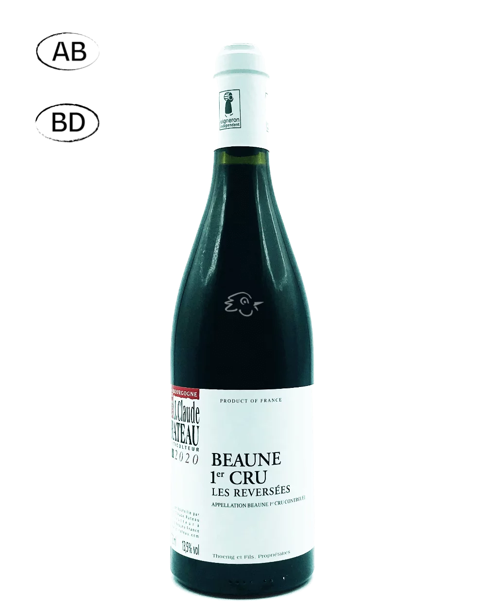 Domaine JeanClaude Rateau Beaune 1er Cru Les Reversées 2020 Avintures