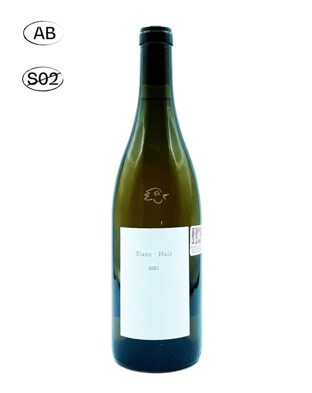 Les Frères Soulier Blanc. Noir Blanc de Noirs 2021 Avintures