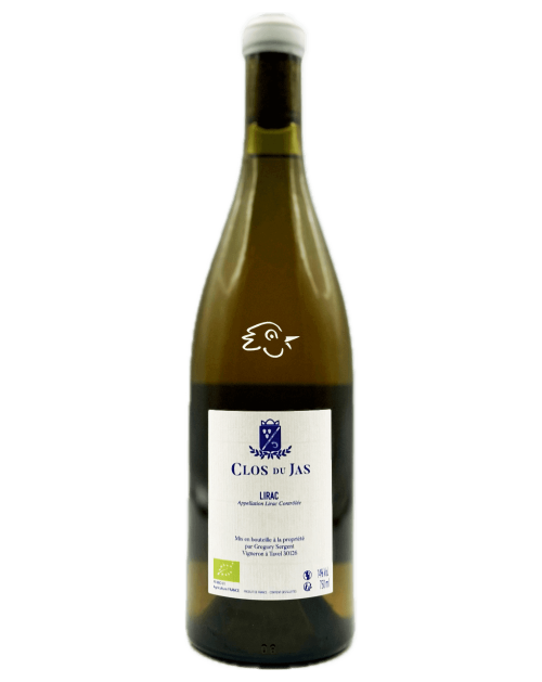 Clos du Jas, Gregory Sergent - Lirac L'Aspre Blanc 2021 - Avintures