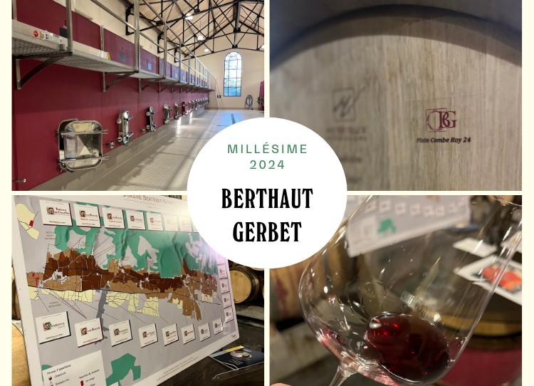 Tasting at Domaine Berthaut-Gerbet – Vintage 2024