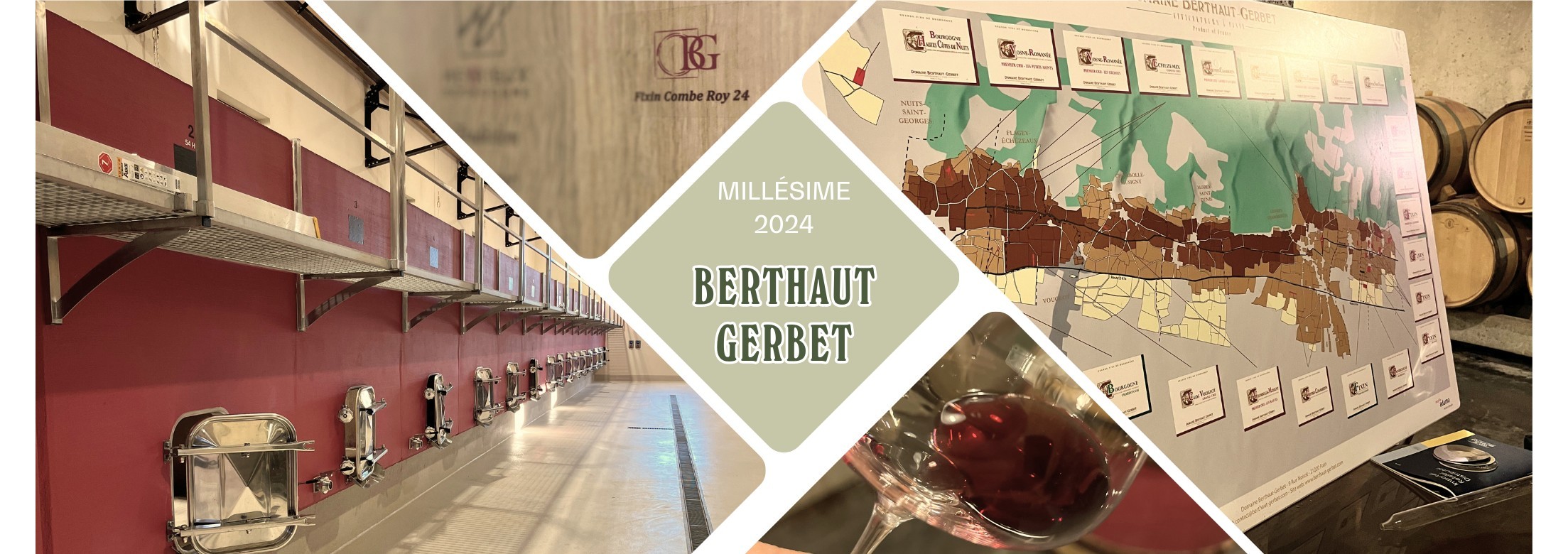 Tasting at Domaine Berthaut-Gerbet – Vintage 2024